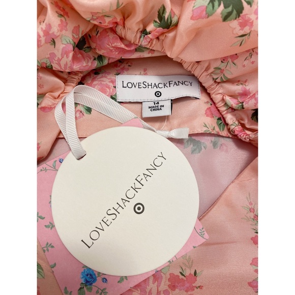 NWT LoveShackFancy x Target Cécile Puff Sleeve Dress - Picture 14 of 14